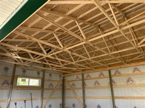 osb roofing for poles